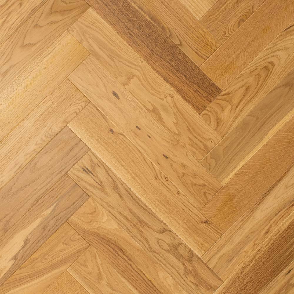 Паркет Елка Английская Lab Arte Angle Дуб Рустик Хани лак 500х150х14/3