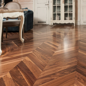 Французская елка 45⁰ COSWICK Натуральный (1375-1101-30) Лак 1,27 м2 в интерьере