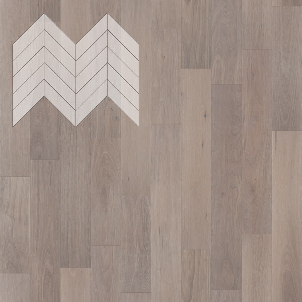 Паркет Елка Французская Lab Arte Chevron Дуб Селект Шарм лак 600/475х125х14/3/45°