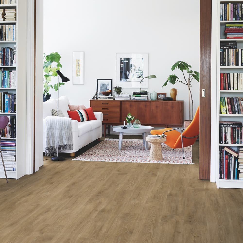 Плитка ПВХ Pergo Modern Plank Glue V3231-40102 Дуб Горный темный 1515*217*2,5 (3,616)