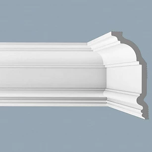 Карниз Bello Deco XPS К2 140х60х2000 в интерьере