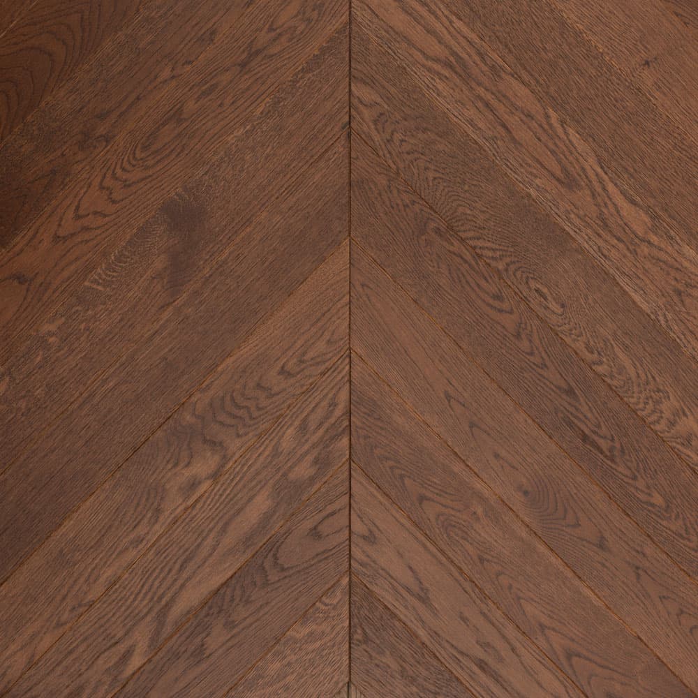Паркет Елка Французская Lab Arte Chevron Дуб Натур Табак лак 600/510х90х14/3/45°