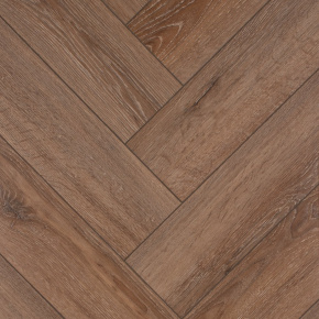 ПВХ Покрытие Millennium SPC Herringbone Кохем 635x127x5 мм (1,29м2) в интерьере
