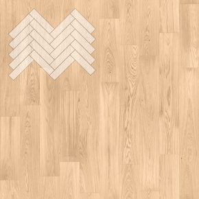 Паркет Елка Английская Lab Arte Angle Дуб Рустик Блонд лак 500х125х14/3 в интерьере
