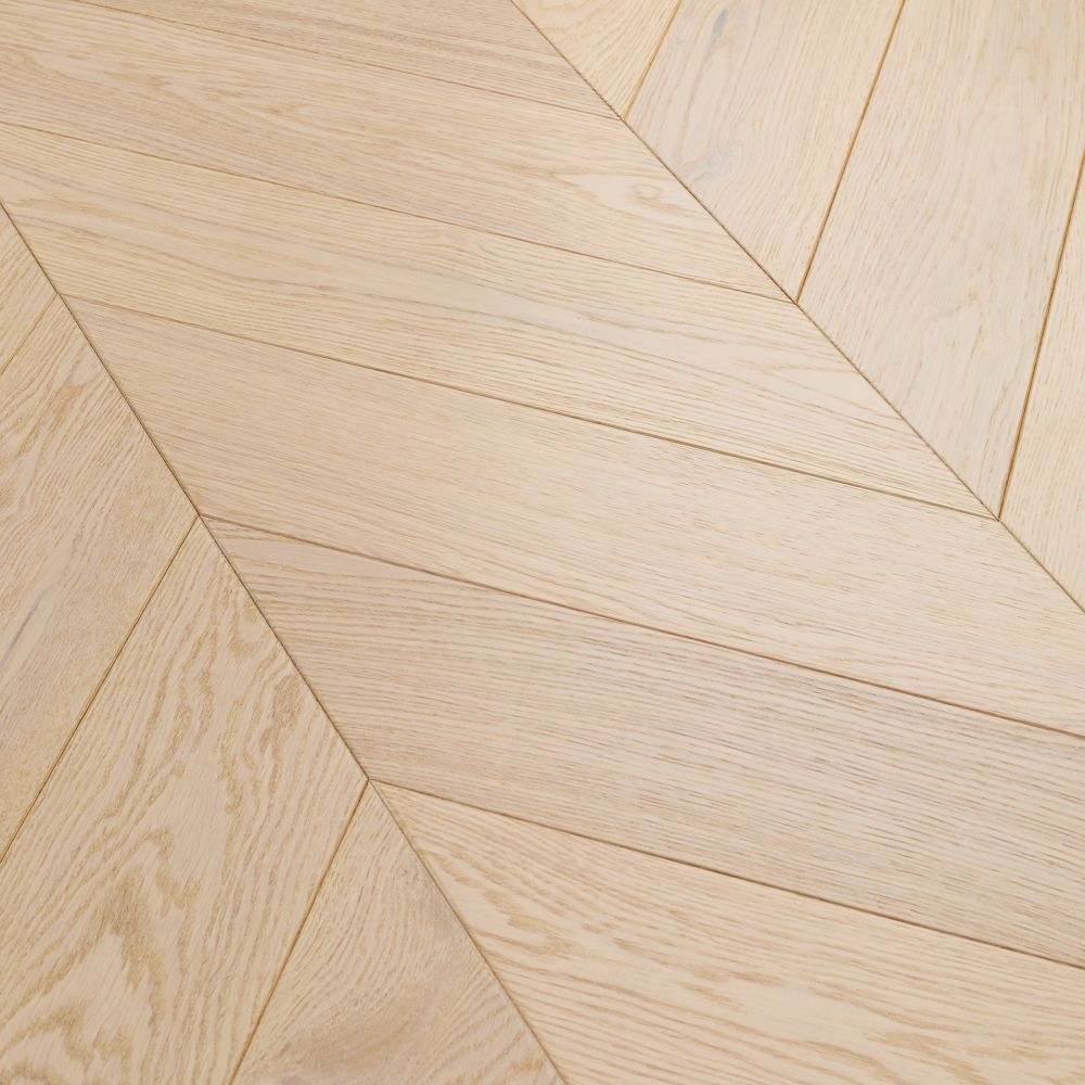 Паркет Елка Французская Lab Arte Chevron Дуб Натур Лана лак 600/450х150х14/3/45°