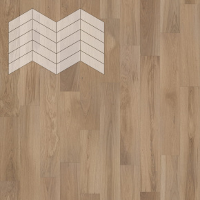 Паркет Елка Французская Lab Arte Chevron Дуб Селект Лаунж лак 400/337х110х14/3/60° в интерьере