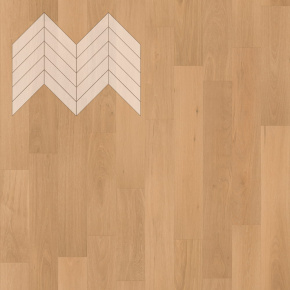 Паркет Елка Французская Lab Arte Chevron Дуб Рустик Флора лак 600/490х110х14/3/45° в интерьере