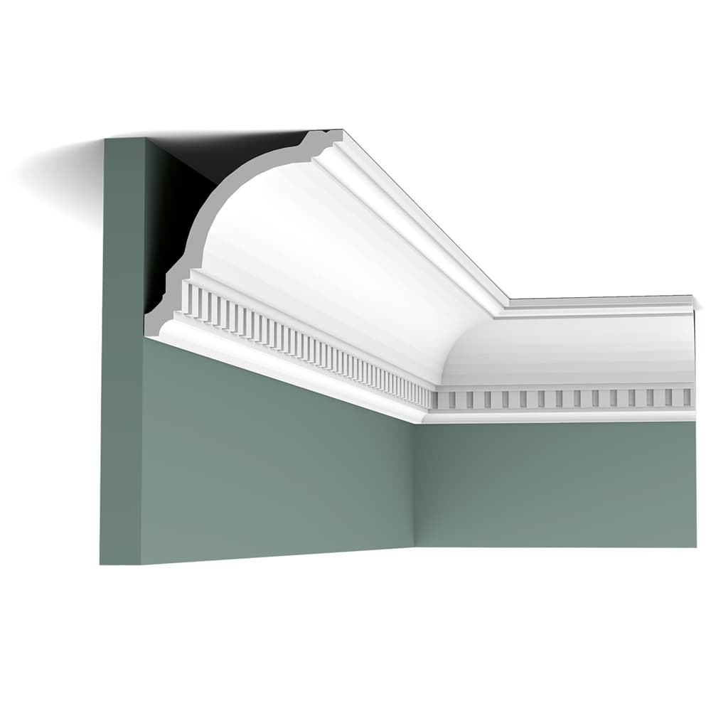 Плинтус из дюрополимера Orac Decor потолочный карниз CX107 2000x117x118